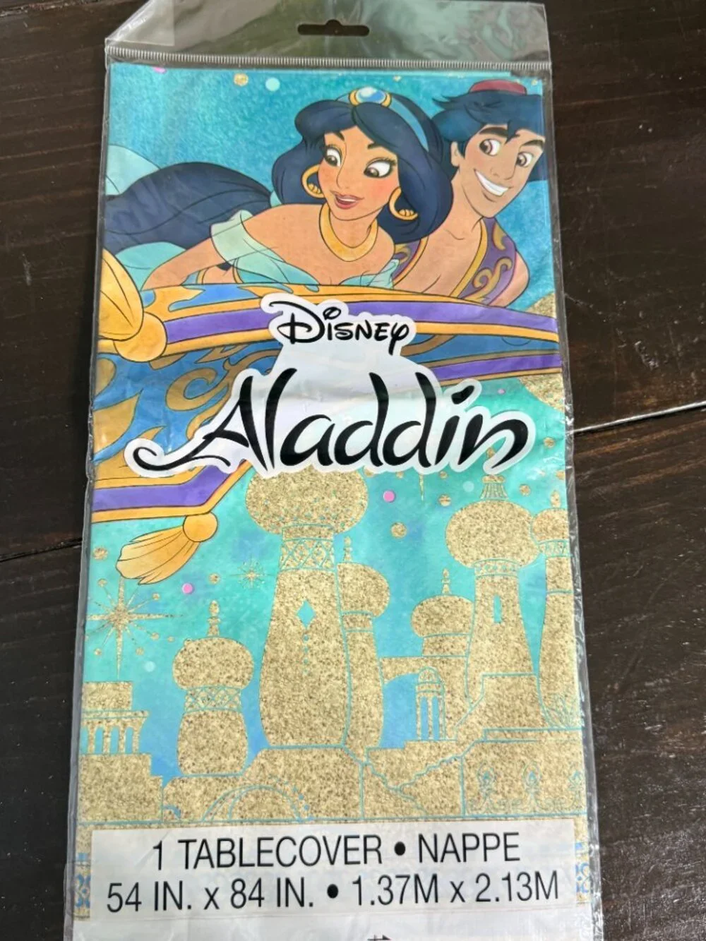Unique Vintage 90s Aladdin Genie Party Supplies Lot Napkins, Plates & Hats New C